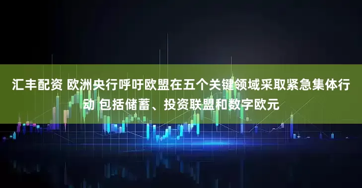 汇丰配资 欧洲央行呼吁欧盟在五个关键领域采取紧急集体行动 包括储蓄、投资联盟和数字欧元